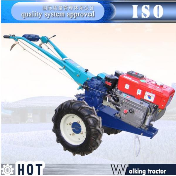 Quality 8hp Two Wheel Walk Behind Tractor , 5.88kw 2 Wheel Drive Tractor for sale