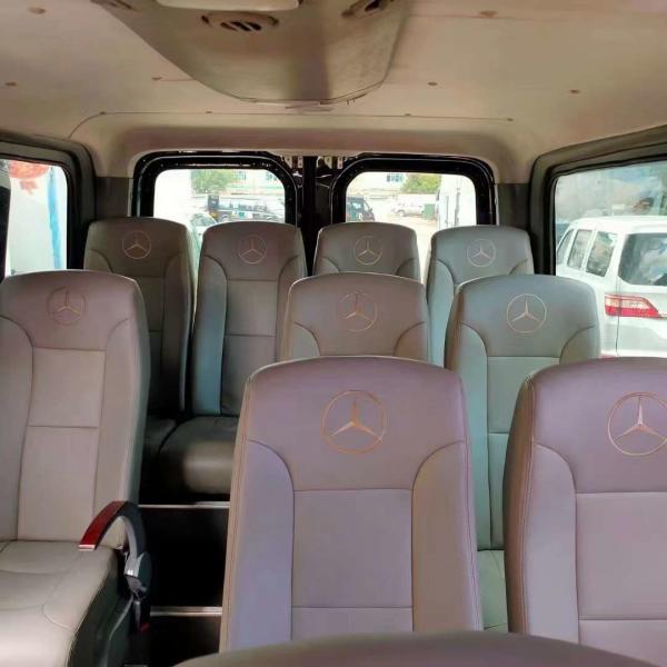 Quality King Long Used 15 Passenger Buses Jinbei 2nd Hand Minibus Left Hand Drive for sale