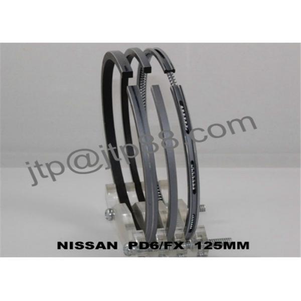 Quality Original NISSAN Diesel Engine PD6 / PD6T Piston Ring Parts Axial Width 2.0 + 2.0 + 4.0mm for sale