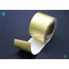 China 84mm Gold Embossing Aluminium Foil Paper factory