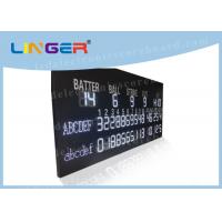 Quality Multi Purpose LED Baseball Scoreboard Remote Control With Time Function for sale