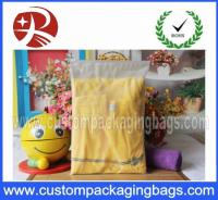 China CPE Plastic Custom Packaging Bags Ziplock Top T-Shirt Packing factory
