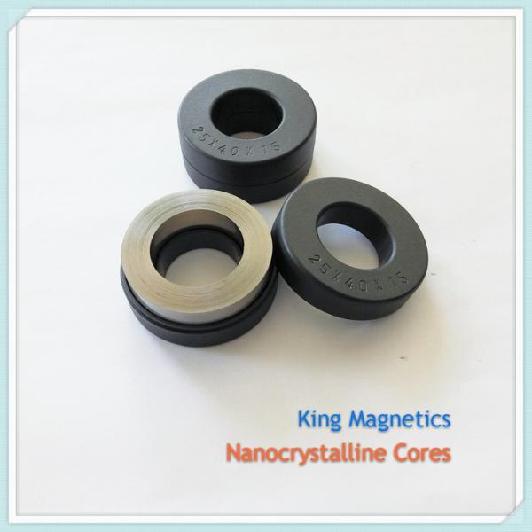 King Magnetics Standard amorphous and nanocrystalline toroidal plastic cased and epoxy coated cores for CM chokes