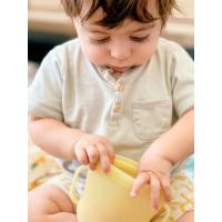 China Food grade silicone children's snack cup Food preservation cup Baby breast milk preservation silicone storage bag factory