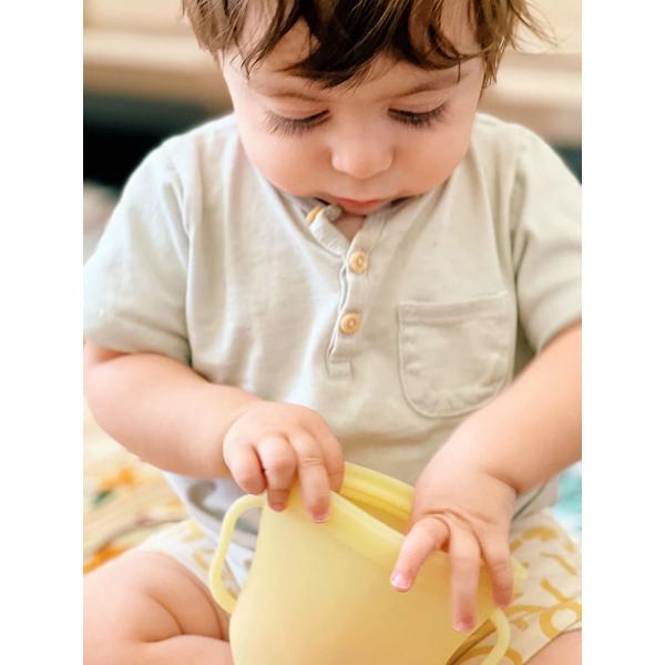 Quality Food grade silicone children's snack cup Food preservation cup Baby breast milk preservation silicone storage bag for sale