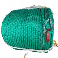 China 8 Strand Square Deep Sea Marine Polypropylene Rope 48mm With High Strength for sale