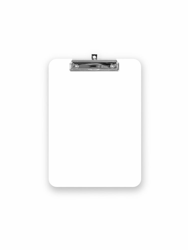 China ODM White Nursing Hospital Office Clipboards 22.5*31.5cm Writing Clip Board factory