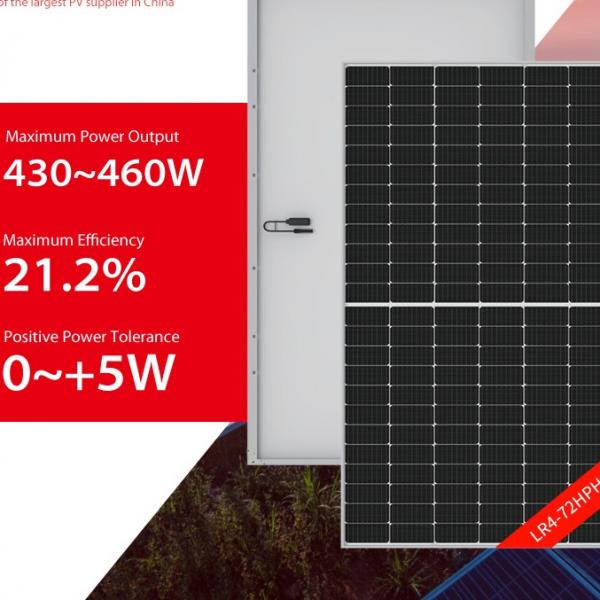 Quality 430W 435W Longi Solar Panel 144 Cell Solar Panel 440W 445W 450W 455W 460W for sale