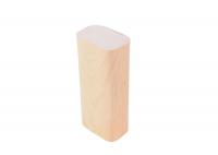 China Soft Small Balsa Wood Box Round Tree Bark Wood Box For Macaron Packing factory