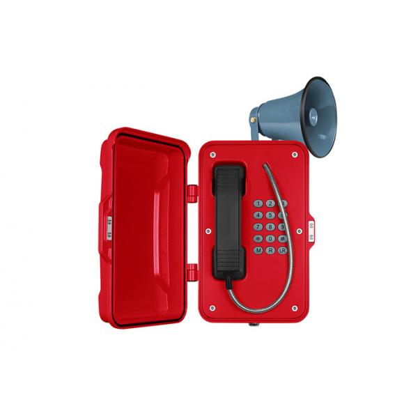 Quality Broadcast Public Address Weatherproof Emergency Telephone With Loudspeaker for sale