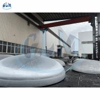 China 2800 * 12mm 316 Stainless Steel Dish Head For Thermal Energy Storage Tanks factory