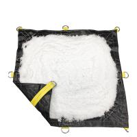 Quality 18oz PVC Snow Removal Lift Tarps 610gsm For Snow Removal for sale