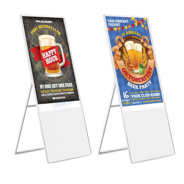 Quality 55 inch customize LCD 4k screen ultra thin portable digital signage for advertising for sale