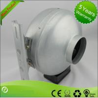 China Professional 220V AC Centrifugal Circular Inline Duct Vent Fan UL Approval factory