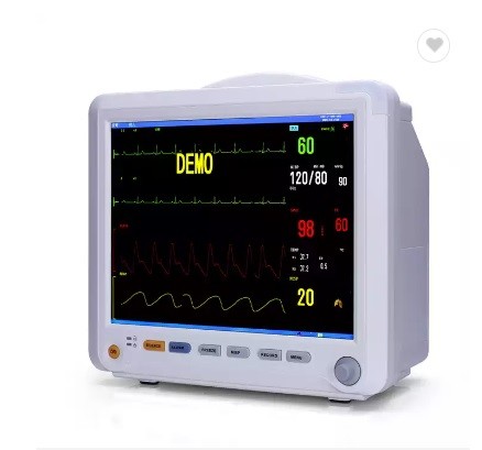 Quality 12 Inch Multiparameter Patient Monitor ETCO2 SPO2 ECG Monitor Multi Parameter ICU Monitor for sale