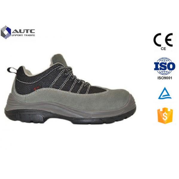 Quality Black Worksite Steel Toe Work Boots , Steel Toe Dress Shoes For Men Smooth Leather for sale