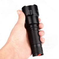 China High power rechargeable LED tactical flashlight, 5 modes LED Emergency Flashlight for Police Use factory