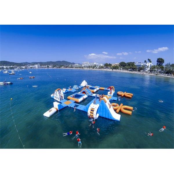 Quality Professional Huge Inflatable Water Park / Inflatable Sea Water Park For Event for sale