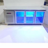 China CE 550L Commercial Stainless Steel Refrigerator Freezer factory