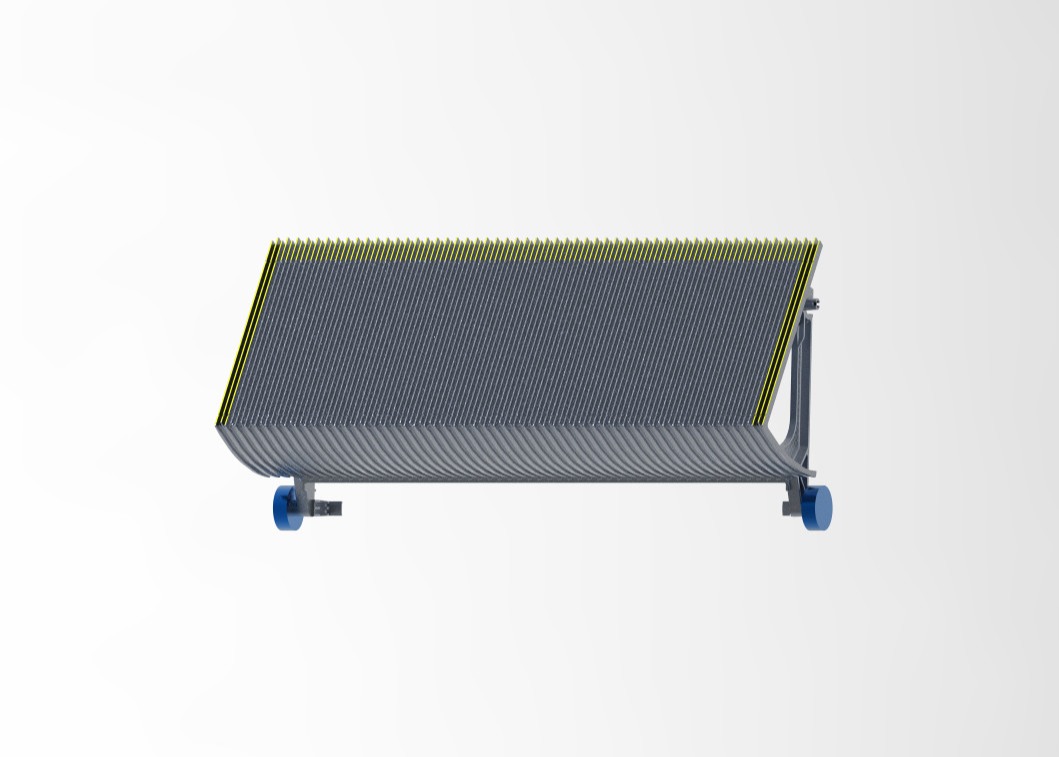 China Type 800 Black Escalator Step  Escalator Pallets With 3 Sides Yellow Demarcation factory