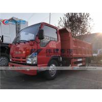 China 4x2 Light Duty Middle tipping 5T ISUZU Dump Truck for sale