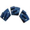 China Trapezoid Floor Grinding Pad PCD & Diamond Metal Bond G6 PCD 3 Segments factory