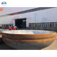 Quality 316L 321 Stainless Steel Dished Tank Heads Types Of Dish End In Pressure Vessel for sale