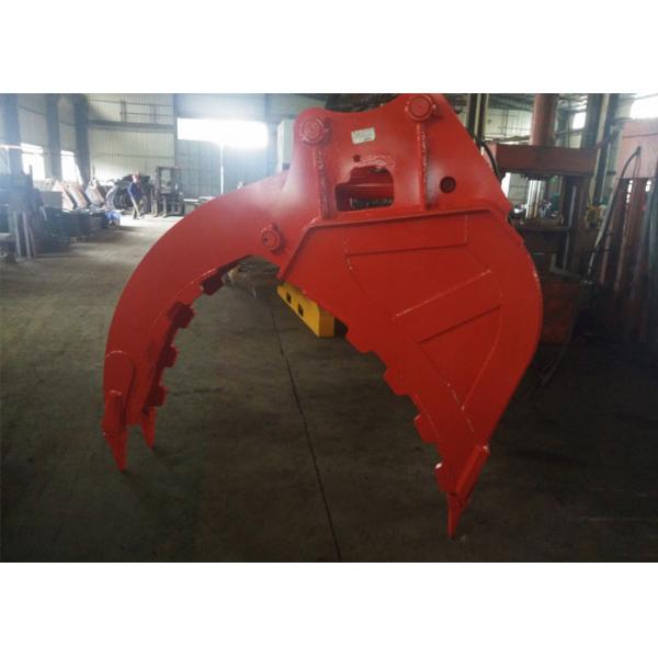 Quality Excavator Grapple Hydraulic Bucket Thumb Grapple With Grating Bucket for sale