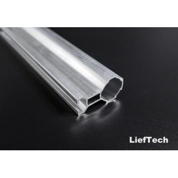 Quality T shape groove Aluminium Alloy Pipe Grooved Aluminum Pipe OD 28mm for sale