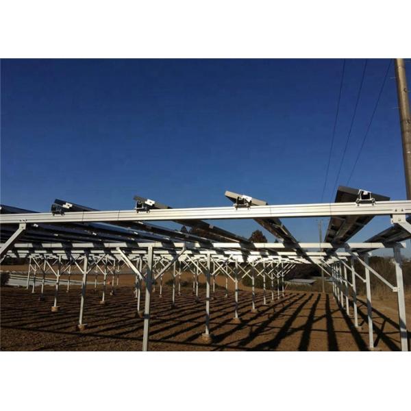 Quality 6-12m Span Solar Power Mounting Systems , Industrial Aluminium Solar Panel Mounting System for sale