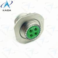 China MIL-DTL-38999 Series Ⅲ Jam Nut Receptacle Connector with Crimp Contact. Electroless Nickel.TVS07RF15-04P.8D Series factory