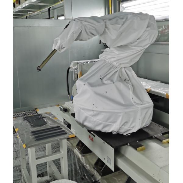 Quality Robot Protection Systems Clothing For ABB KUKA Robot Arm Spraying Workshop for sale