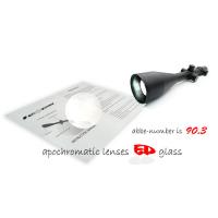 China SECOZOOM ED Lens Long Range Glass Etched Matte SF Riflescope 4-50X75 W/ 21mm Mount Rings factory