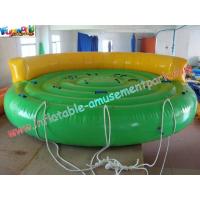 China Crazy UFO Inflatable Water Toys , Inflatable Water Towable Tube For Water Ski factory