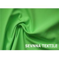 china Dyeable Spandex Nylon Stocking Fabric , Green Waterproof Nylon Fabric