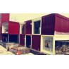 China Galvanized Flexible Steel Container Houses , Commercial Steel Storage Container Homes factory