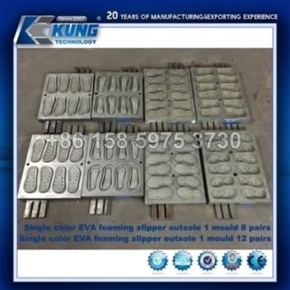 Quality Durable EVA Shoe Sole Mould Pressing Foaming Multipurpose Aluminum for sale