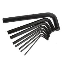China Zinc Plated 7mm Pin Black Oxide Hex Allen Key Set Wrench Tool for sale