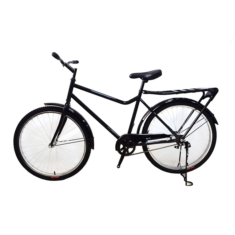 China Steel Frame Material 28 Africa Model Traditional Bike Heavy-Duty Bicycle with Rigid Fork factory