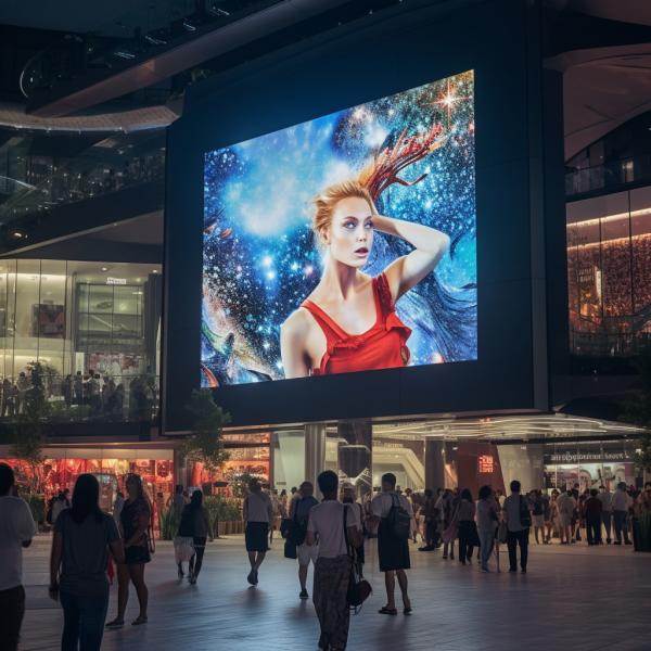 Quality ODM Outdoor LED Advertising Screen Weatherproof P3 Shopping Mall LED Display for sale