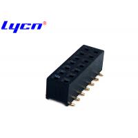 Quality 2.54mm Pitch SMT Female Header Connector Degree Of Heat Resistant 210s for sale