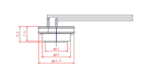 500Khz Ultrasonic Airflow Transducer measure Air Flow in pipelines