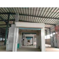 Quality Rolling Door Paint Room For Truck Factory Truck Bus Spray Paint Booth Coating for sale