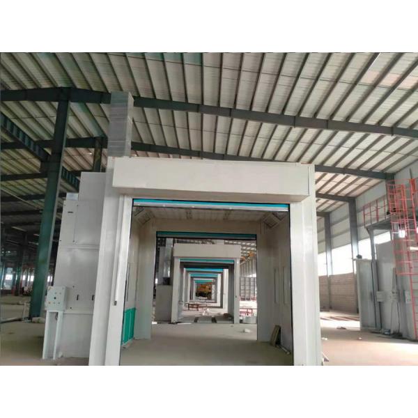 Quality Rolling Door Paint Room For Truck Factory Truck Bus Spray Paint Booth Coating Equipments for sale