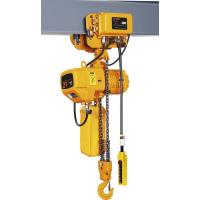 China 2 Ton 3 Ton Small Electric Chain Hoist With Light And Hard Aluminum Alloy Shell factory