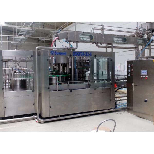 Quality Pet Bottle Liquid Production Line Rinsing Filling Capping 3 In 1 Monoblock Machine for sale