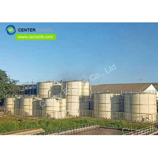 Quality Fusion Bonded Epoxy Coated Steel Tanks Two Coating Internal And External for sale
