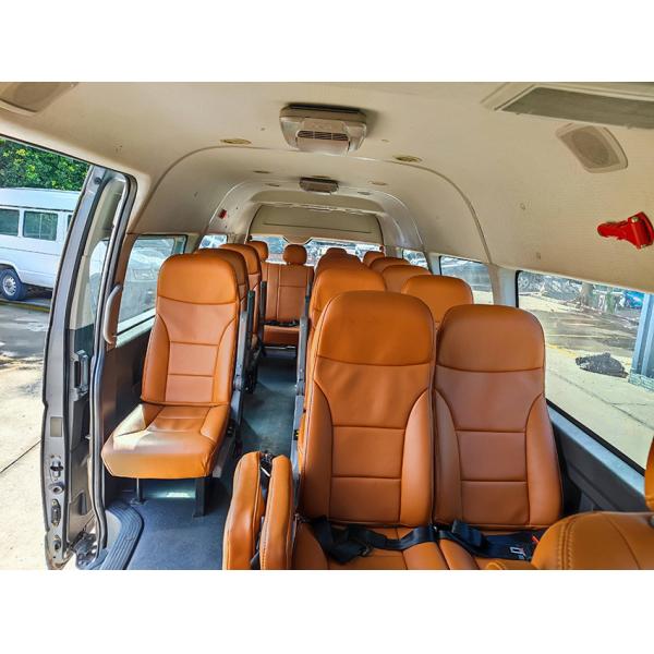 Quality Manual Transmission Second Hand Microbus , Used 18 Passenger Van For Sale for sale