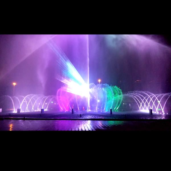 Quality Entertainment Equipment Musical Laser Floating Pond Fountain for sale