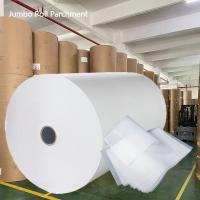 China Food Grade White Brown Baking Parchment Paper Jumbo Roll with Sample Offered at Discount factory